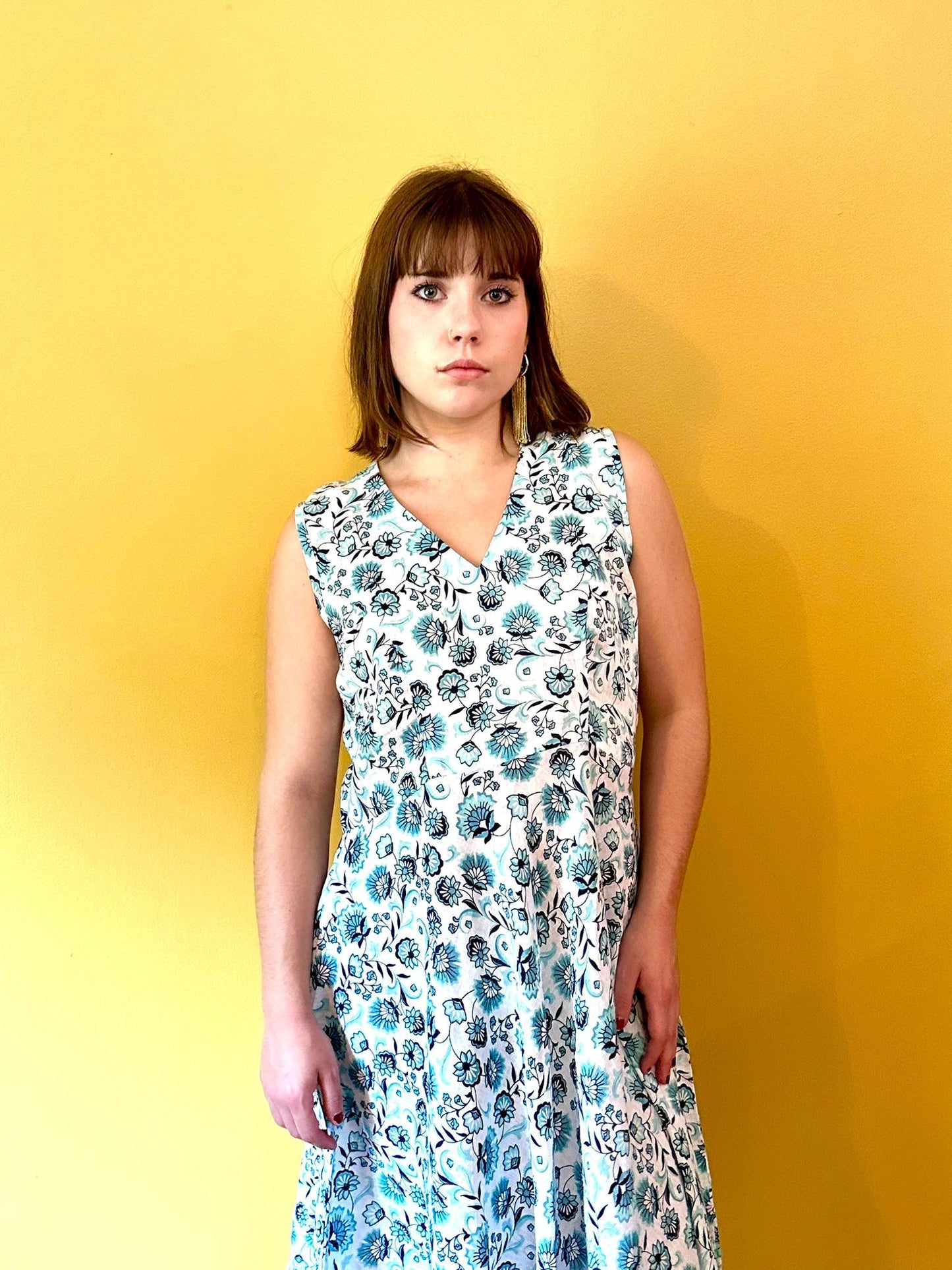 Clara Linen A Line Frock