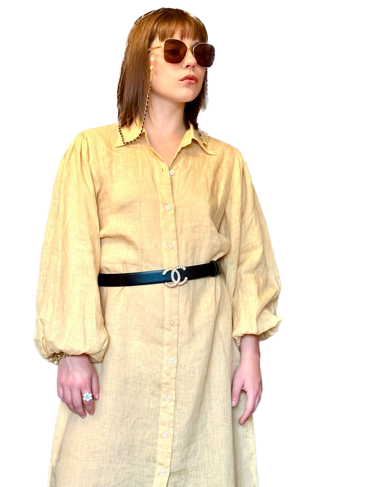 Amelia 100% Linen dress