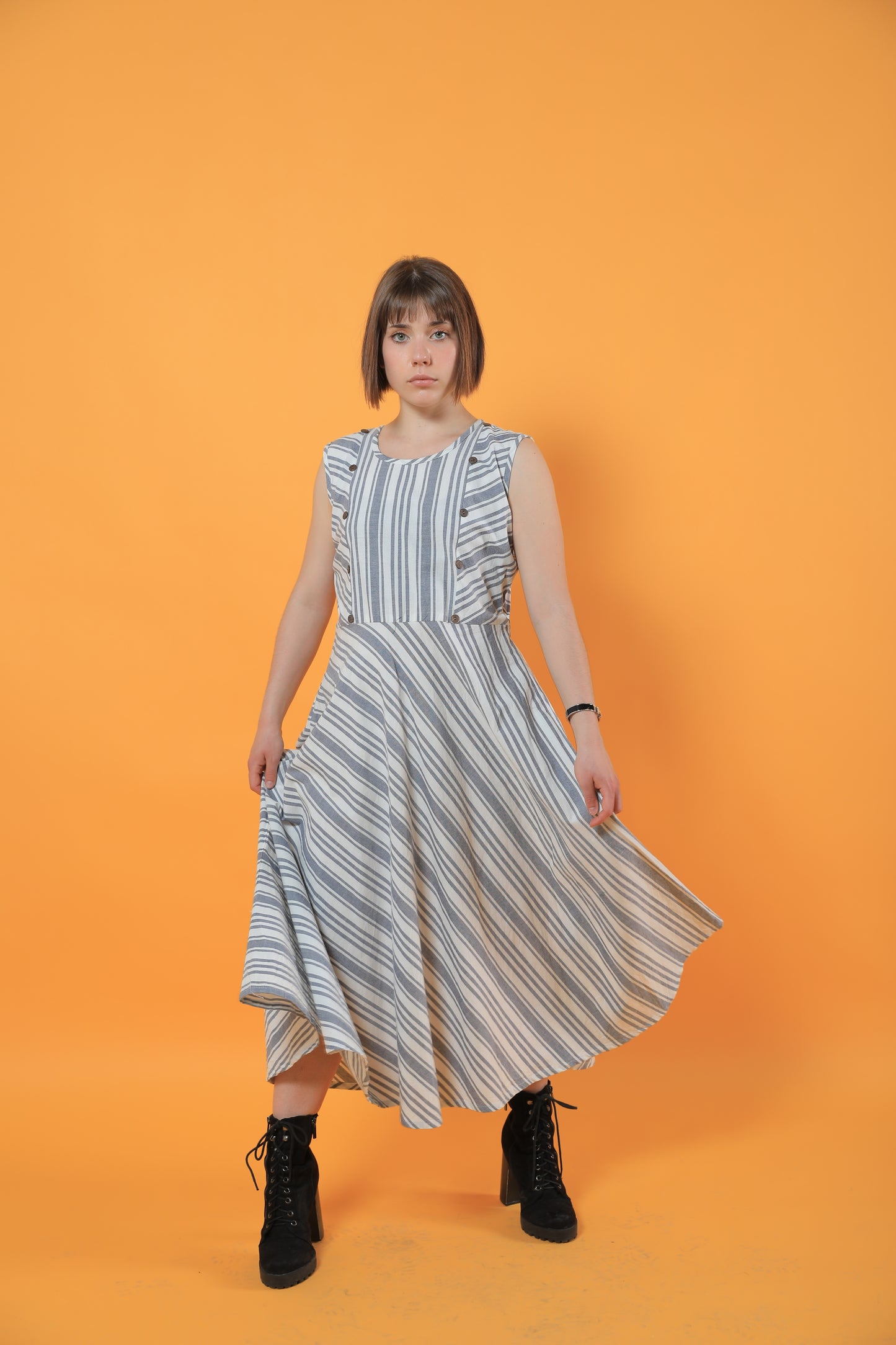 June A Line Dress