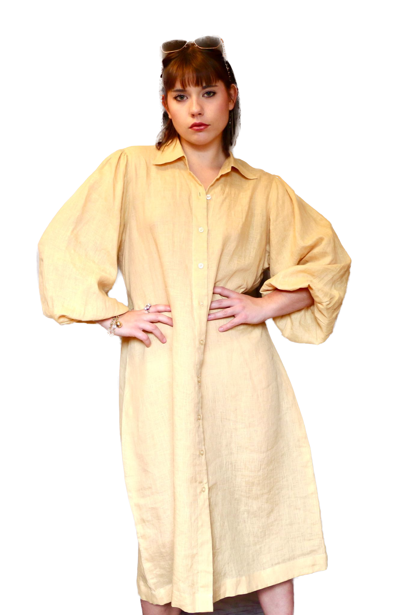 Amelia 100% Linen dress