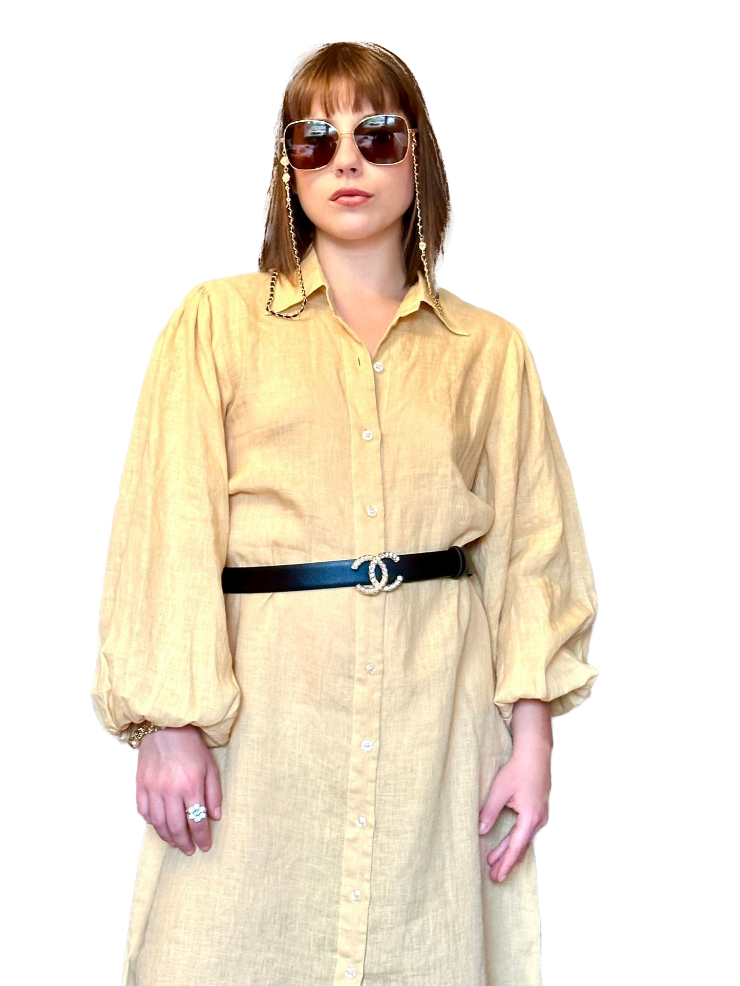 Amelia 100% Linen dress