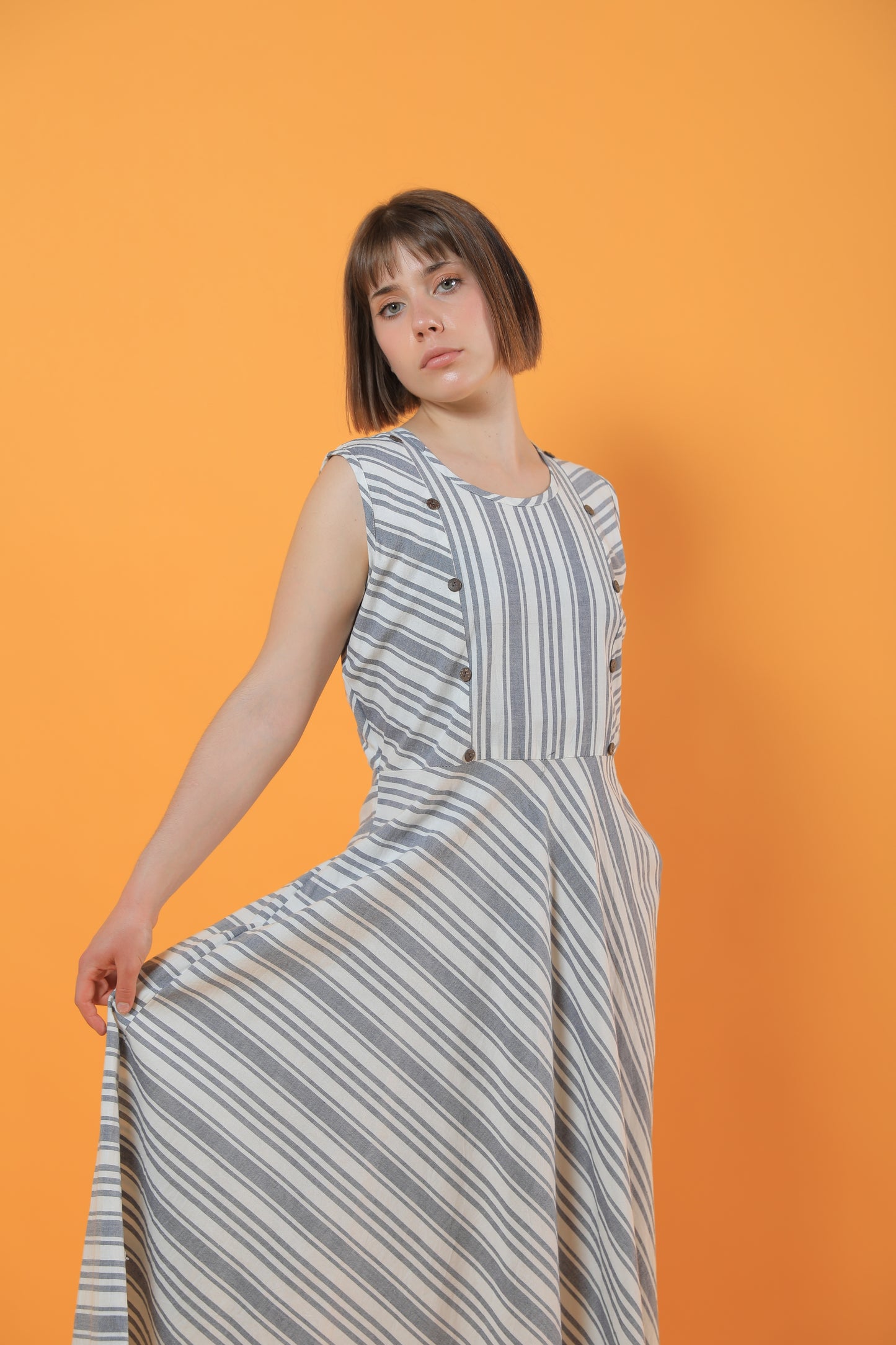 June A Line Dress