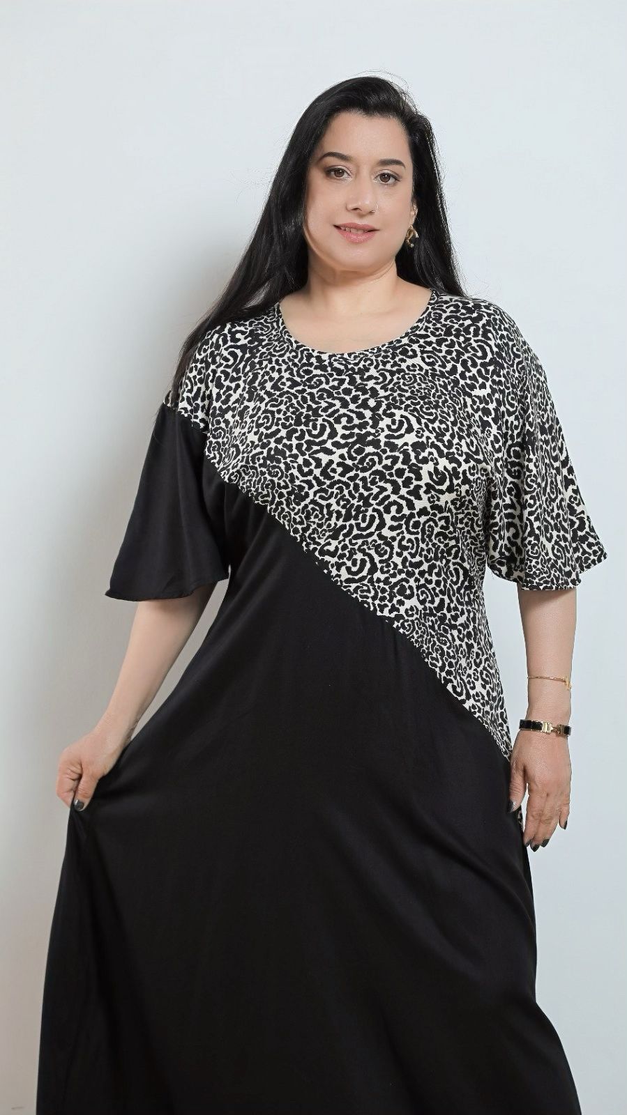 India Kaftan dress