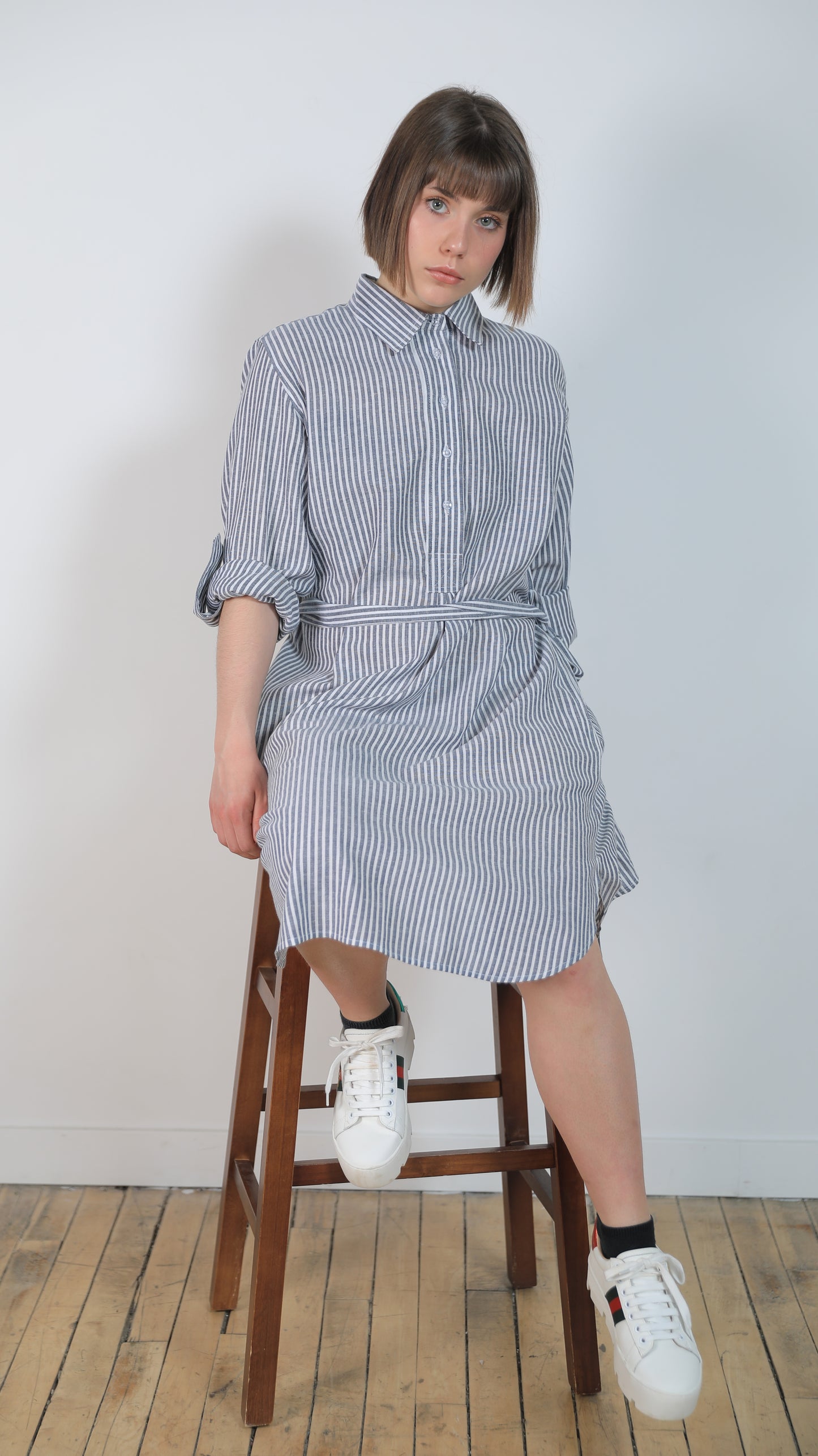 Paris Shirt Dress