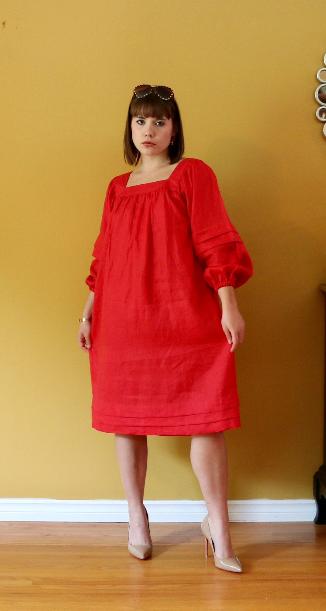 Alice 100% Linen short dress