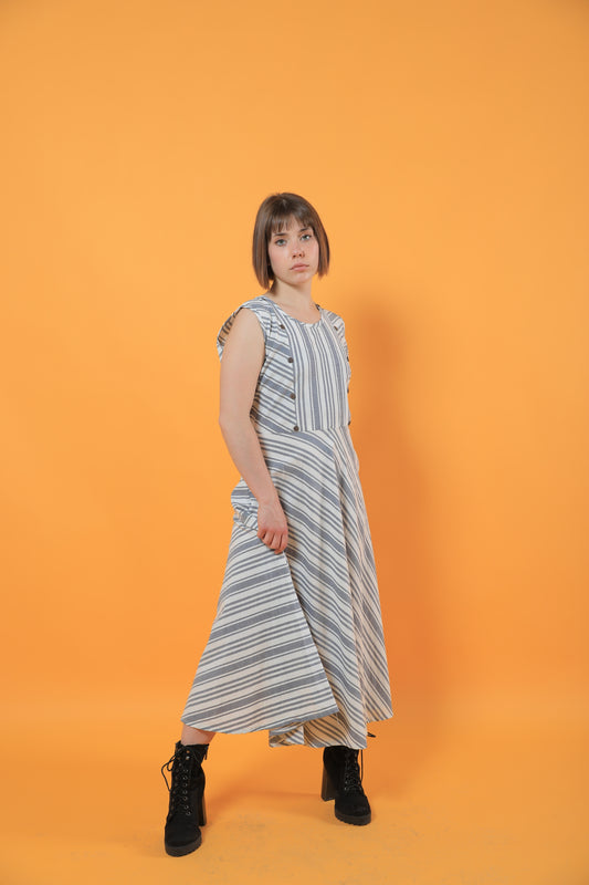 June A Line Dress